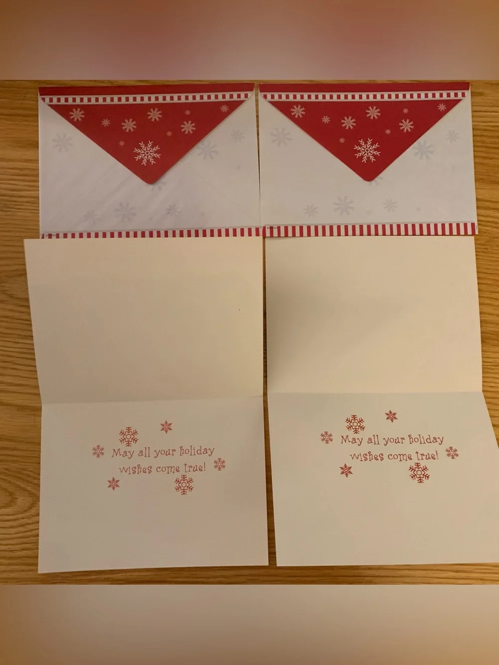 Dog Christmas Cards (7) w/postage